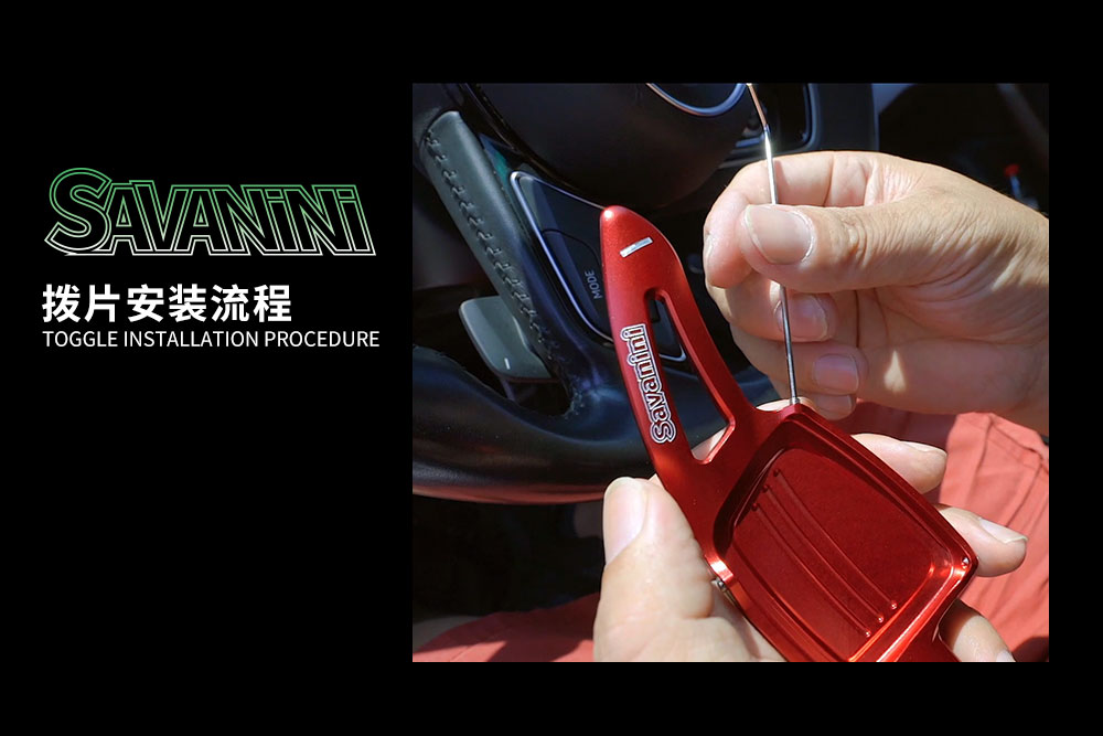 SAVANINI撥片安裝教程
